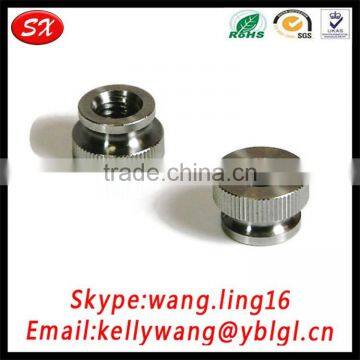 Manufacturing M3M4M5M6M8 Zinc Plated Carbon Steel Knurled Thumb Nut