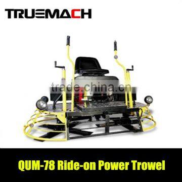 QUM-78 Ride-on Power Trowel With Gasoline Engine