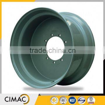 China Wholesale Rubber Solid Metal Wheel photo-3