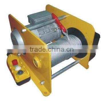 Electric wire rope winch