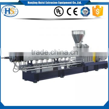 OEM masterbatch plastic granules pellet Butyl Rubber Pelletizing Twin Screw Extruder Machine