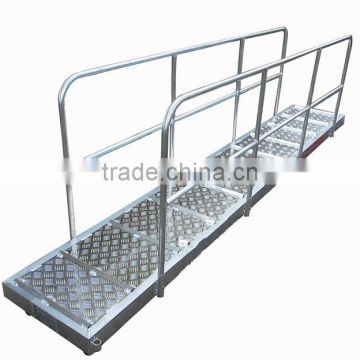 Professional OEM Aluminum alloy ladders as ship boarding ladder