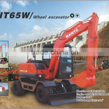 wheel excavator