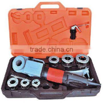 1/2''-2'' portable tube threading machine, handheld pipe threader, ratchet power threader