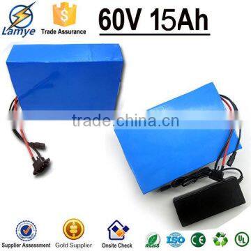 Cylindrical 60V 15Ah Electric Bicycle Battery Pack With Charger 9.6v Ni-cd Rechargeable Battery Pack photo-3