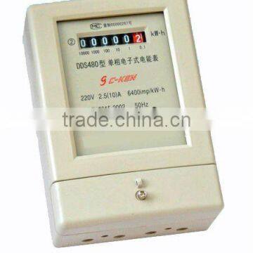 Singe Phase DDS480 electronic meter