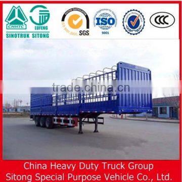 China Multiaxle 60T Fenced Farm Semi Trailer for Online Shopping photo-5