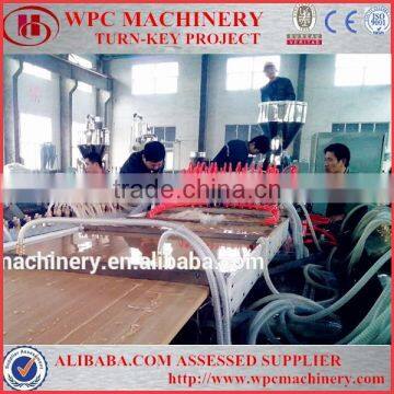 PVC door making machine wpc plastic machine