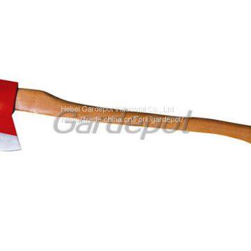 Axe With Wooden Handle