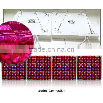 Factory Wholesale Plant Hydroponics 225 Chips 14w SMD Full Spectrum Panel Led Grow Light for Greenhouse Plant photo-2