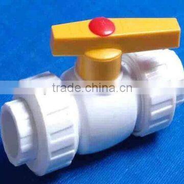 Water Supply Plastic Injection, Pipe Fitting , Ppr Double Union Ball Valves for Cold Water photo-4