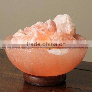 UNIQUE CRAFTED BOWLS SALT LAMPS