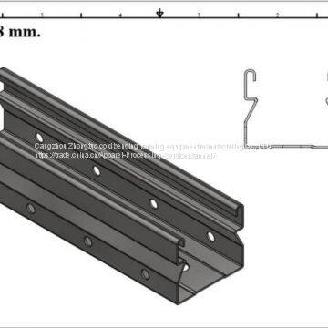 Light Duty Warehouse Pillar Roll Forming Machine photo-4