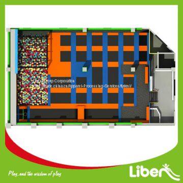 High Quality Popular Springs Trampoline Park for Kids photo-2