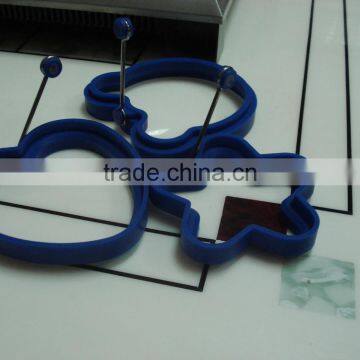 Heart Shape Pancake Mold Fry Fried Poacher Silicon Egg Ring photo-5