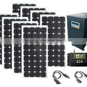 Durable On Grid 3000W Solar Panel System With All Accessories,On Grid Solar Panel System 5000W With Grid Inverter photo-3