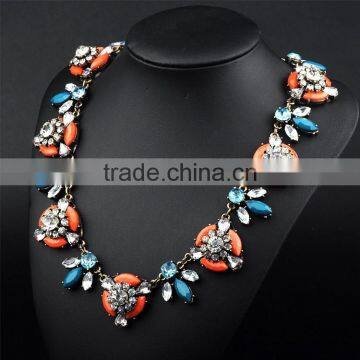 Colorfull handmade alloy jewelry necklace