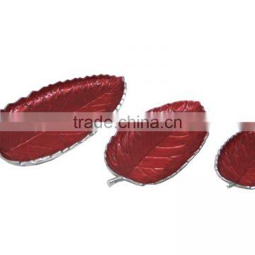 Aluminium Leaf Platter