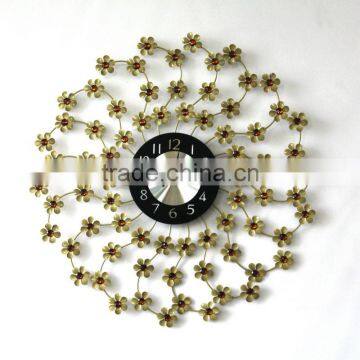 modern design wall decoration clock/metal wall clock