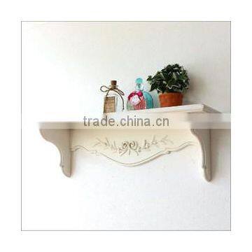 wooden decorative wall shelf