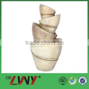 Wholesale custom home decoration light weight	modern pots