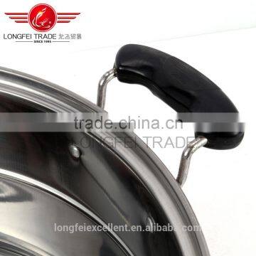 2016 Best Quality Hot Sale India Stainless Steel Steam Pot/stainless Steel Cooking Pot photo-4