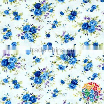 Beautiful Floral Cotton Fabric for Children Dress Small Flowers Cloth Material 100 Cotton Fabric All Print photo-6