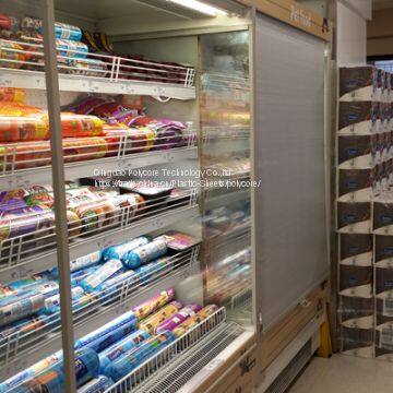 Supermarket Refrigeration Display Showcase Night Blind photo-5