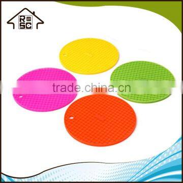 NBRSC Silicone Heat Resistant Mat Pot Holder Mat Trivet Multi-purpose Round photo-5