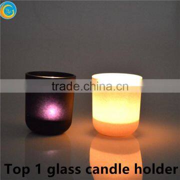 Glass Frosted Votive Candle Holder Factory Price photo-2