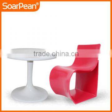 Design Furniture Wholesale Fiberglass Adult Study Table Chair