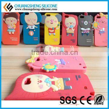 2015 Hot For New Products Fashion Animal Shape Silicone Phone Case photo-5