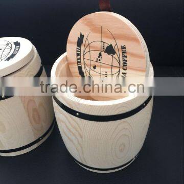 Wood Coffee Mini Bean Small Barrel Wine Dispensing Oak Barrel Wooden Barrels photo-2
