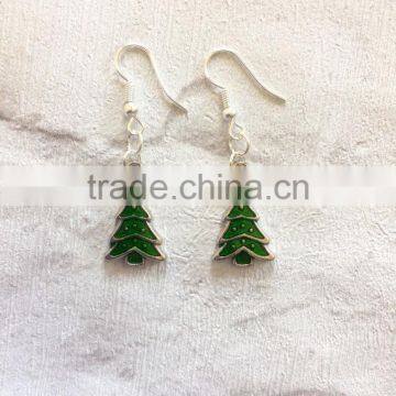 Novelty Christmas Earrings, Tree Earrings, Christmas Tree Earrings photo-5