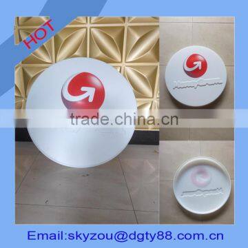 customized size vacuum forming thick film blister plastic advertising board