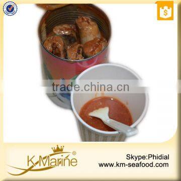2015 Easy Open End Canned Geisha Mackerel Fish in Tomato Sauce photo-5