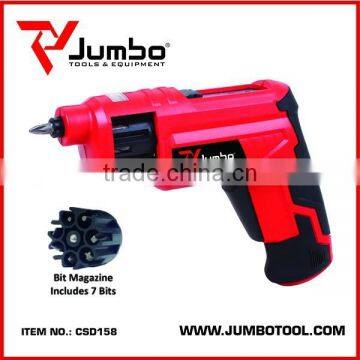 CSD158 Pistol Grip Semi-automatic Power ScrewDriver with LED Light