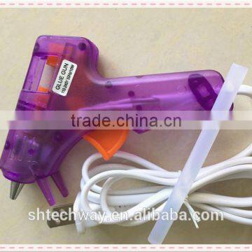 CE Certificate Low Temperature Transparent Hot Melt Glue Gun 10W photo-3