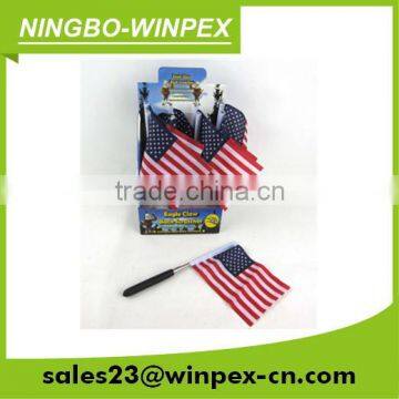 2017 Hot design Extendable portable gift promotion popular Flag