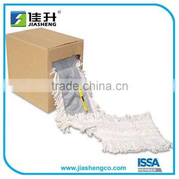 Industrial grade disposable dust mop head 5 inch 40 feet with cutting knife