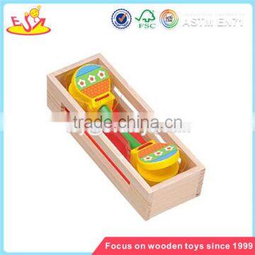 Wholesale Best selling wooden Castanet toy new and popular wooden castanets toy W07I038