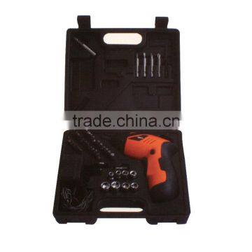 LB-379 44pcs household tool kit Cordless Screwdriver in strong ABS case