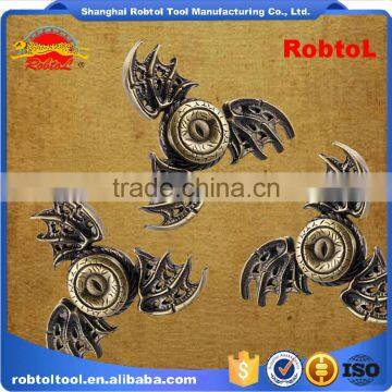 Fingertip Gyroscope Magic Eye Bat Tri Spinner EDC Hand Spinner Rotator Fidget Focus Toy Reduce Stress Decompression Adhd Stres photo-6