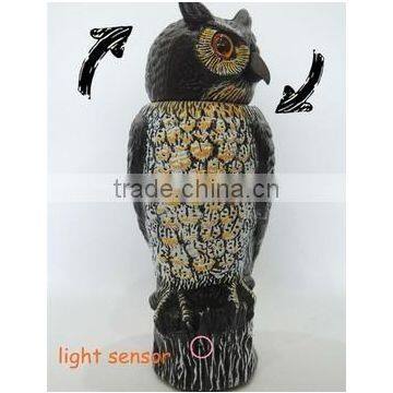 Cute Smart Garden Owl With Plastic Bobbling Head Activated Moving by Wind Action photo-3
