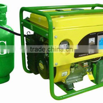 2KW -6KW Standby LPG/NG double use gas gasoline generator