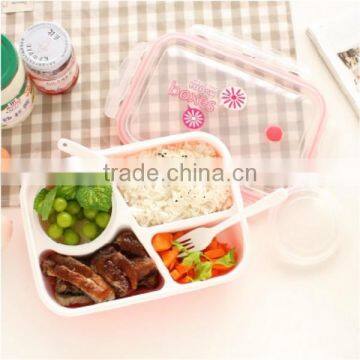 PP Plastic Food Container Lunch Box With Compartments,custom Food Container,Kids Lunch Food Container With Compartments photo-2