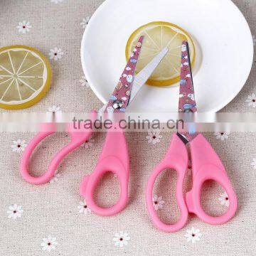 Fashional Factory Price Beautiful Popular PP Handle Students Scissors photo-2