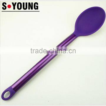 32008 New Coated Colorful Stainless Steel Tube Silicone Kitchen Utensils photo-2