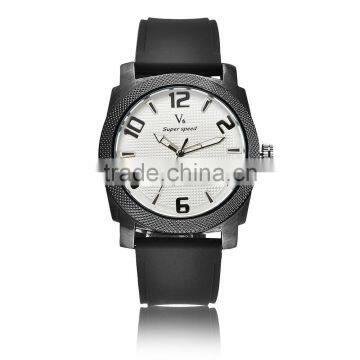 Classic Style Simple Face Contracted Watch Creative Quartz Leather Men's Business Wristwatch photo-2