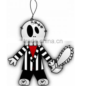 2015 Promotional Holloween Gift paper air fresher /freshener/freshner with kinds fragrance